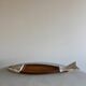 Vintage plateau de service en format salmon