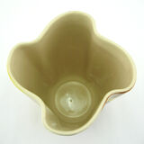 Ceramic handkerchief vase - Poët Laval France - vintage 50s