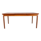 1960s Kai Winding Large Teak Extendable Dining Table Model 16, Denmark