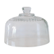 Glass cheese bell, vintage