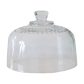Glass cheese bell, vintage