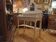 Beautiful and large white dressing table, white marble from the 19th century.