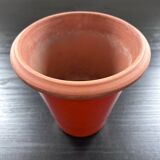 Cache pot vintage orange