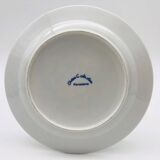 6 Assiettes à dessert en porcelaine « Chriss G. Collection ».