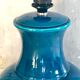 Lampe en céramique craquelée vintage