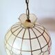 Suspension en nacre et laiton
