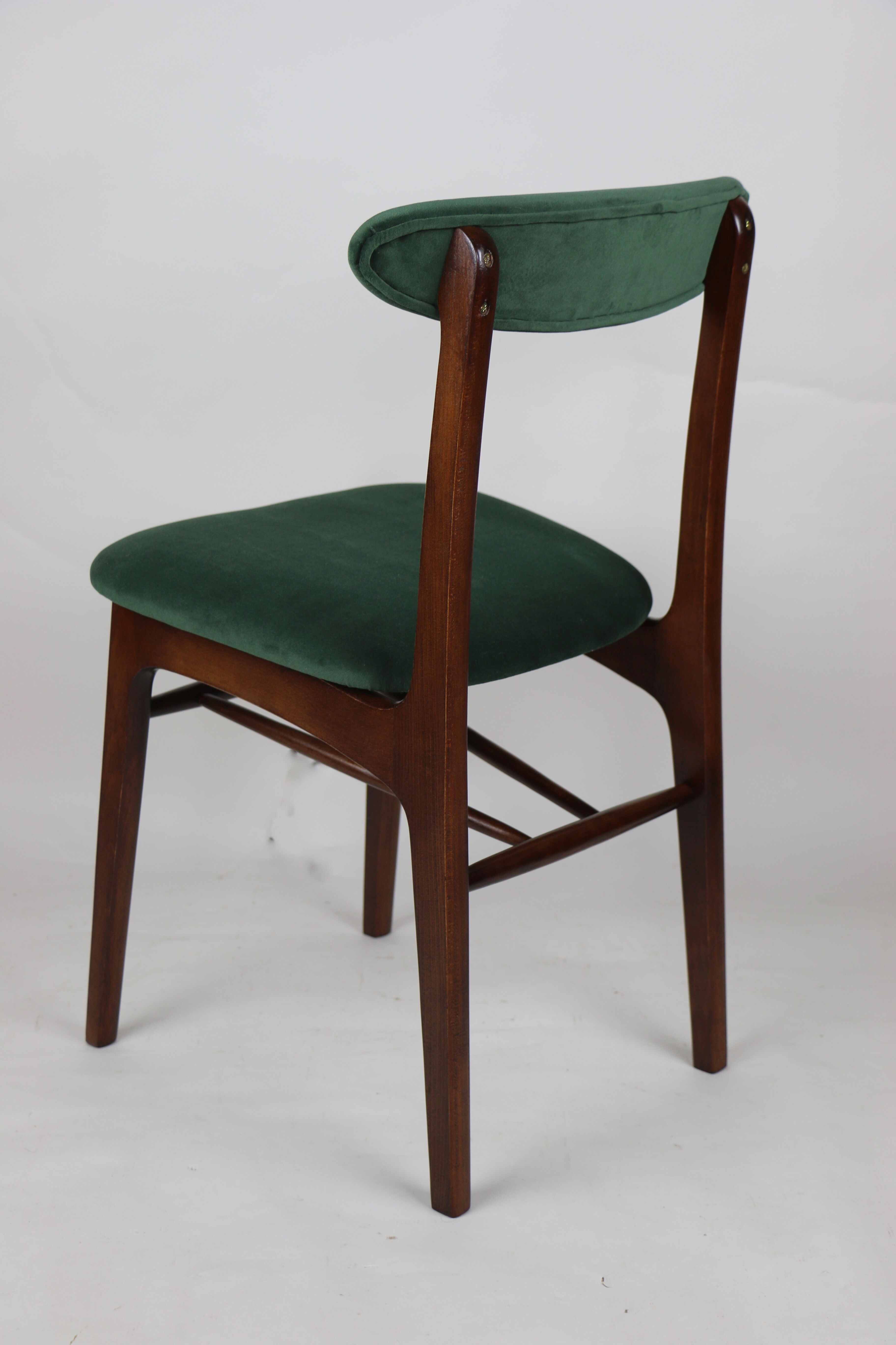 Vintage green Dining Chairs from Rajmund Halas, 1970s, Set of 2