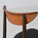 Harry Ostergaard set of eight dining chairs rosewood Randers Denmark 1960