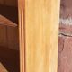 Pine bookcase (251 x 49 x height 288 cm)