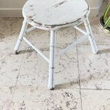 old bamboo style stool