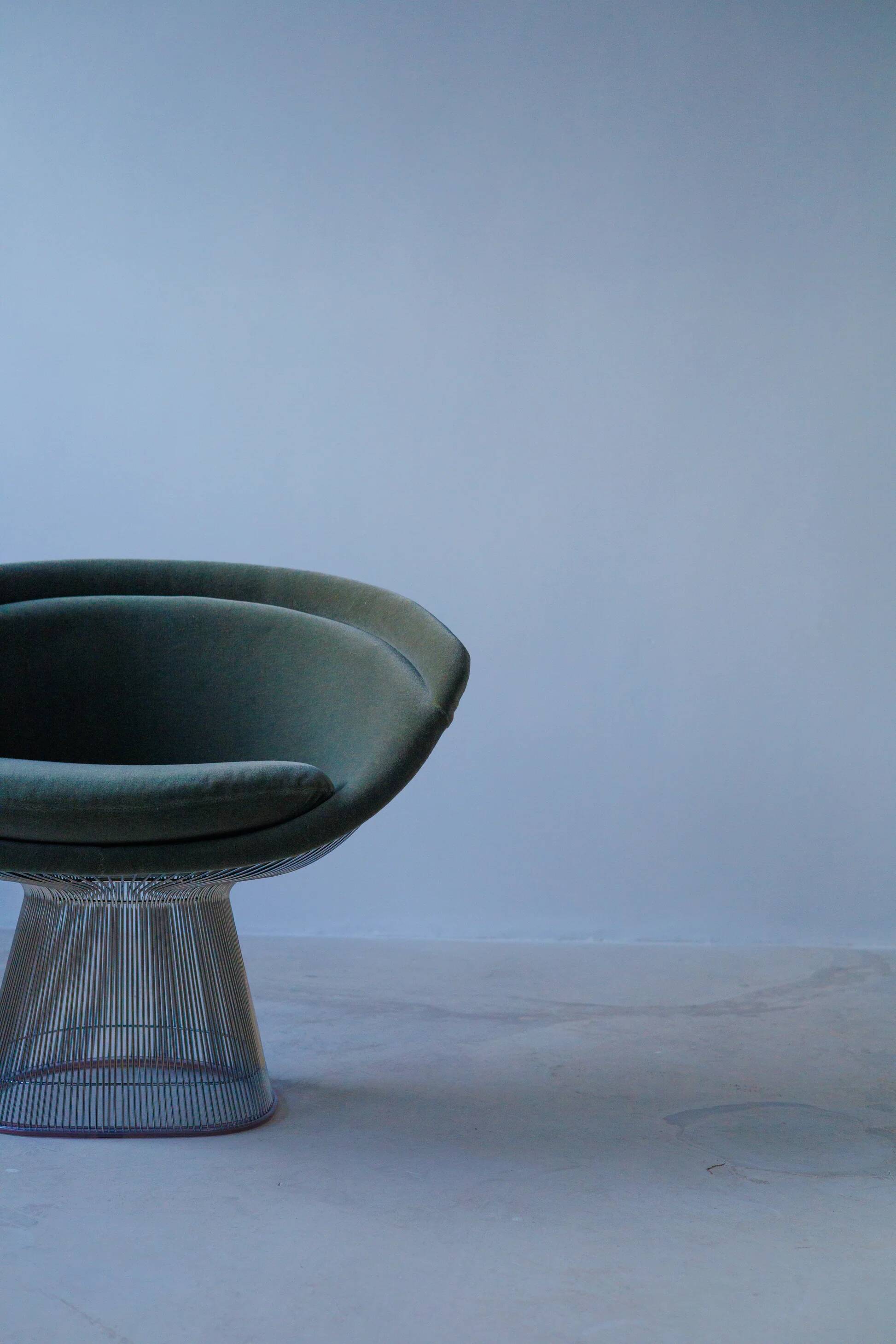 Ensemble de 2 fauteuils lounge Platner par Warren Platner pour Knoll