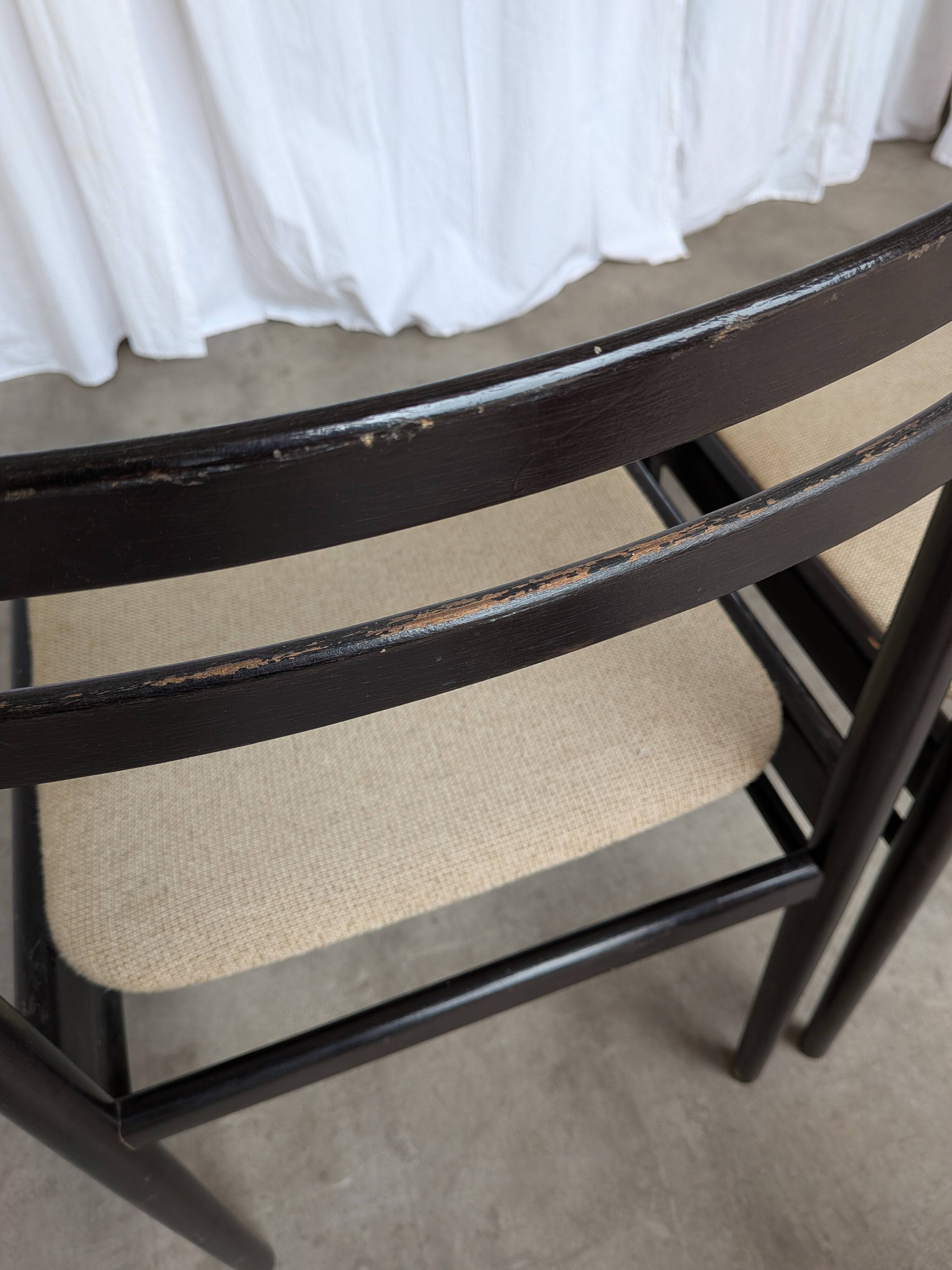 Set of 4 Stol Kamnik Dining Chair: Vintage Scandinavian Beech Wood, Yugosla