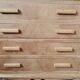 Commode vintage chêne clair