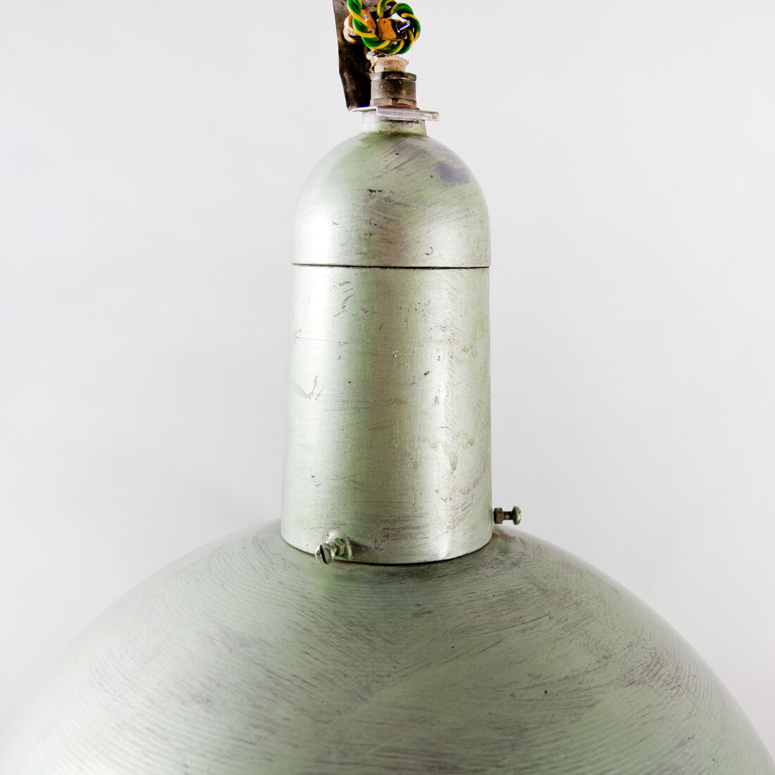 The Norwegian brand Glamox 70s industrial lamp