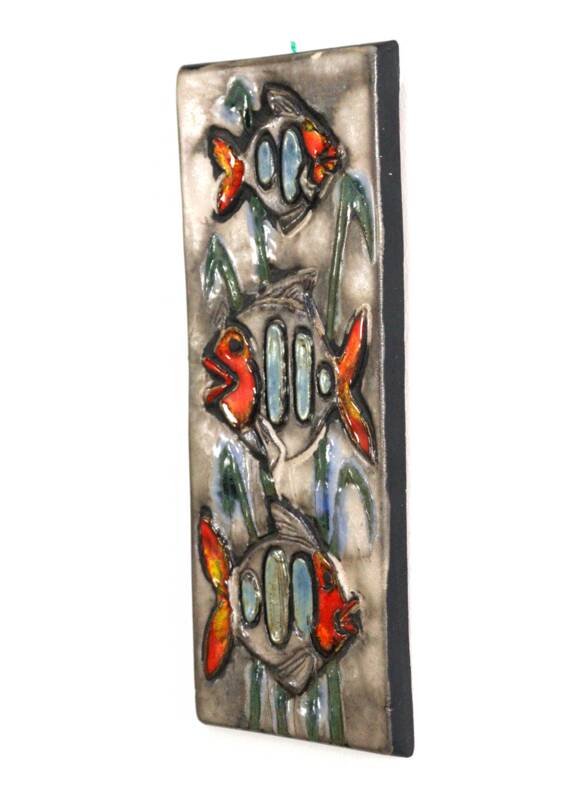 Ruscha wall tile 'Fish'