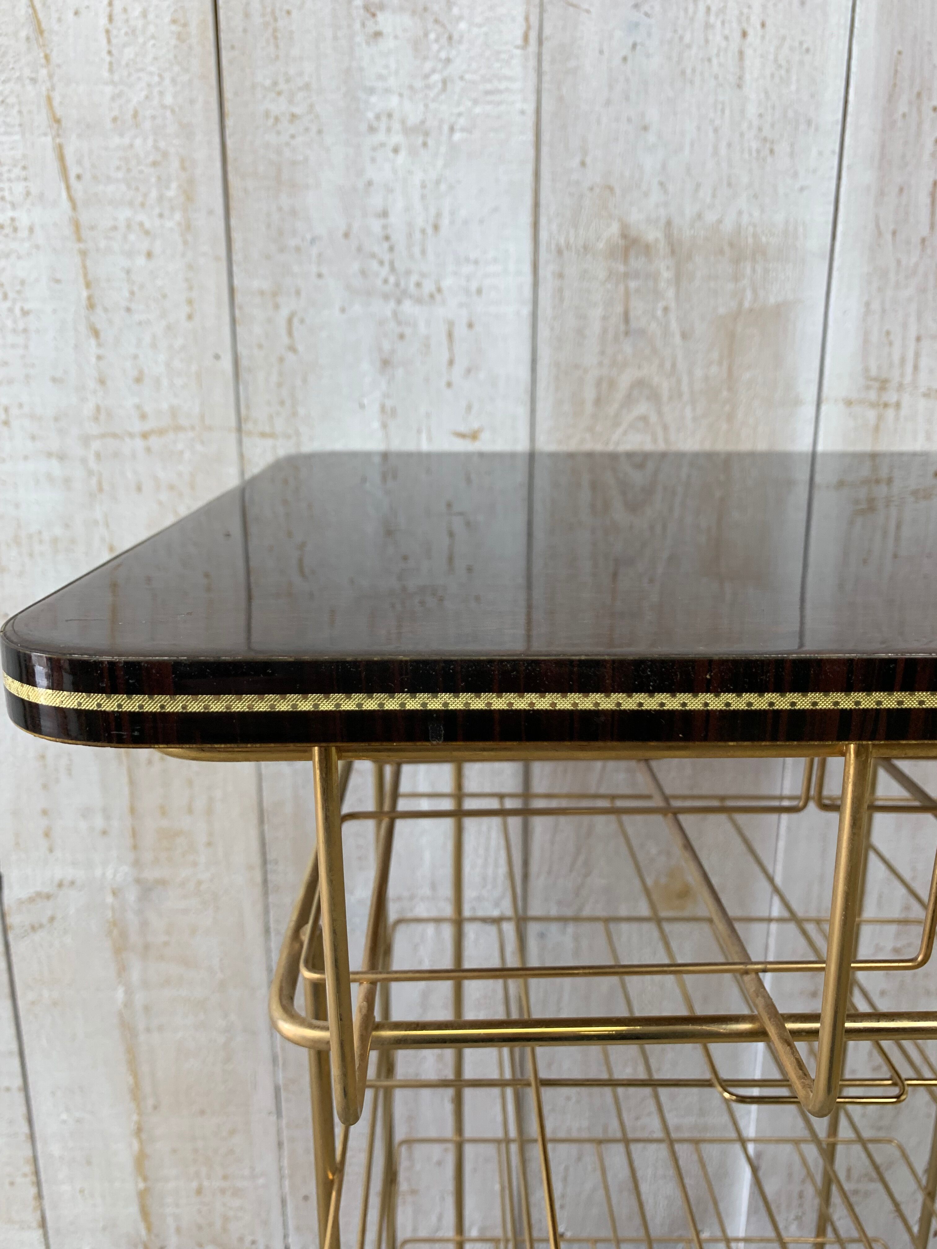 Meuble pour vinyles vintage