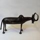 Handcrafted animal sculpture African art Burkina Faso
