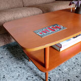 Vintage table two trays