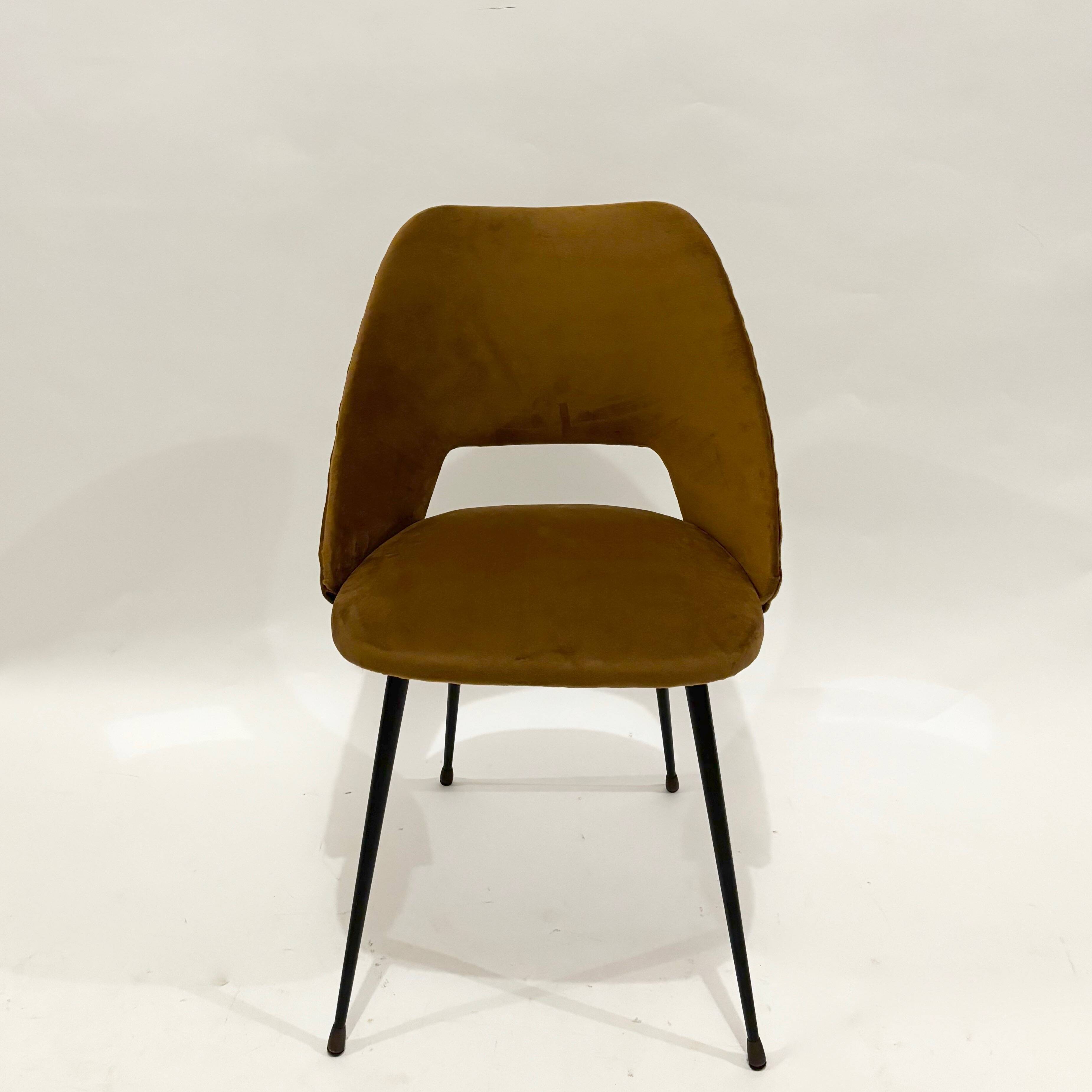 60s velvet cocktail chairs