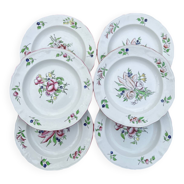 Villeroy & Boch - 6 assistés semi creuses