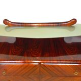 midcentury rosewood chest of drawers.