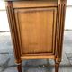 Louis XVI style solid wood chest of drawers, 3 drawers, second half of the twentieth century