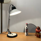 Aluminor articulated desk lamp France vintage 70s