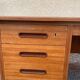 Swedish desk "back-to-back" with its niche 1960