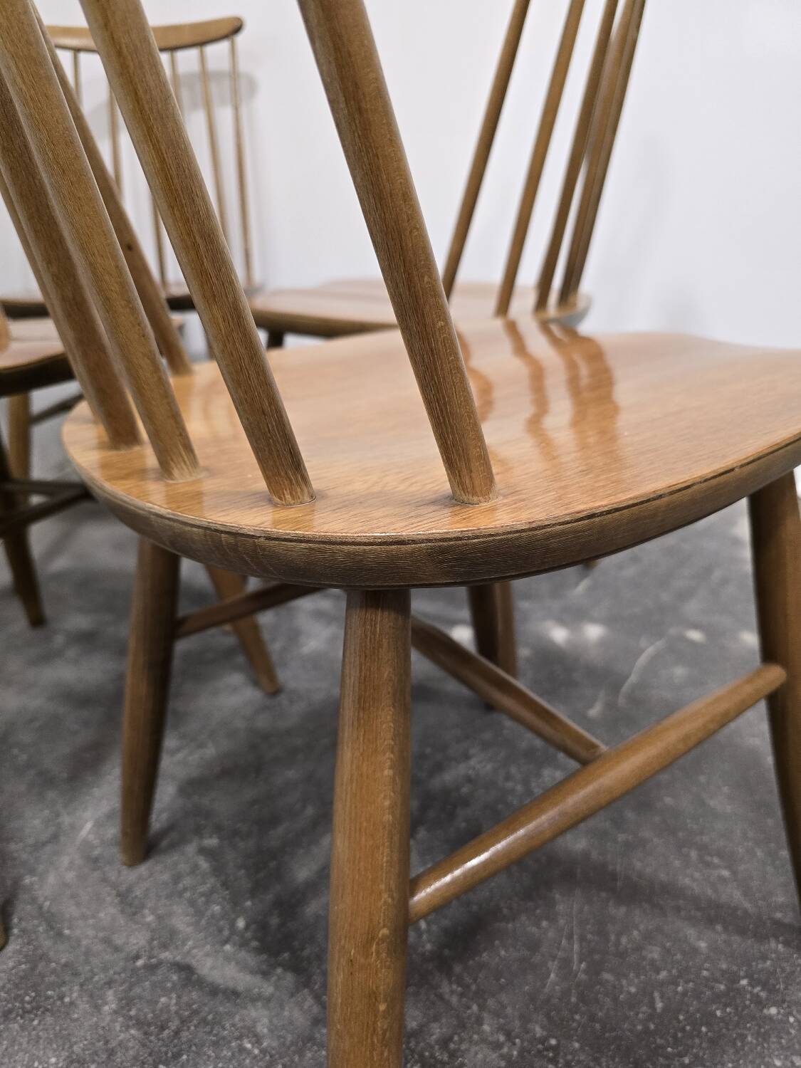 Chaises de salle à manger des années 1970