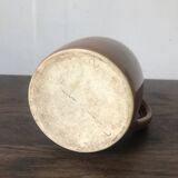 Set of 3 glazed stoneware jugs