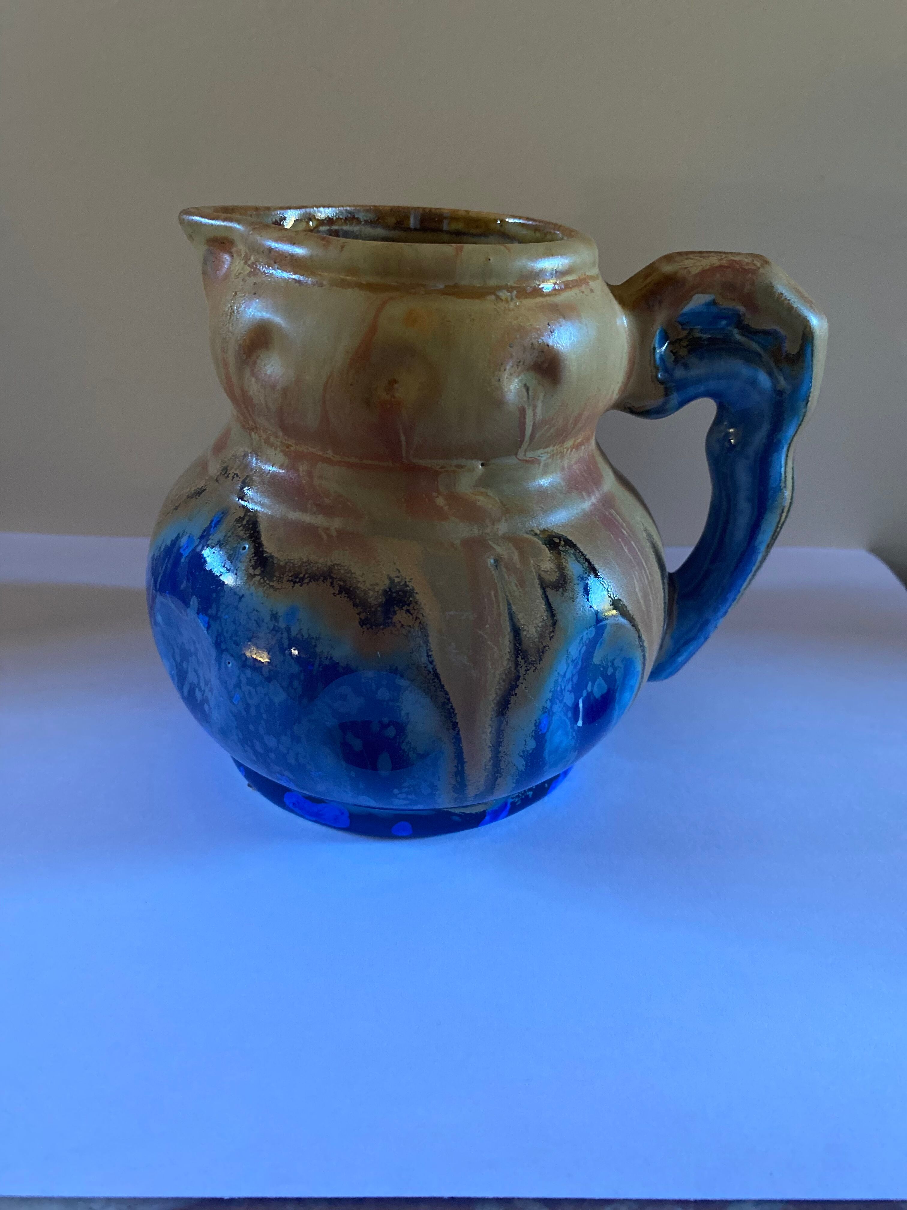 Pitcher, manufacture Méténier, circa 1930