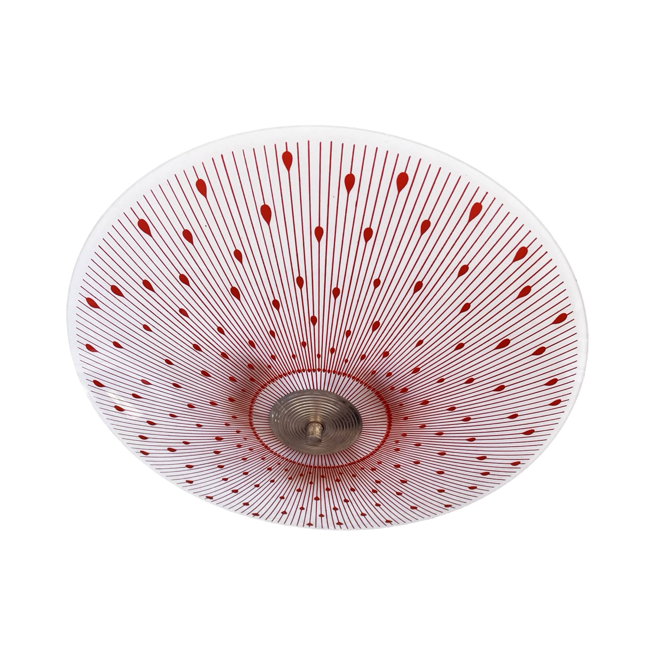 Napako umbrella ceiling lamp, Czechoslovakia, 1960s/1970s
