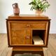 Bedside table in orm magnifying glass art deco 30s