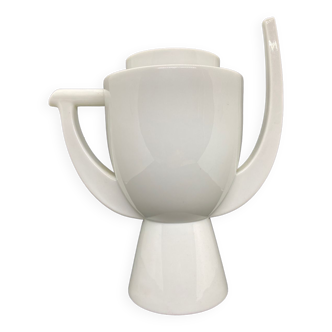 Cafetière en porcelaine de JL Coquet 1960