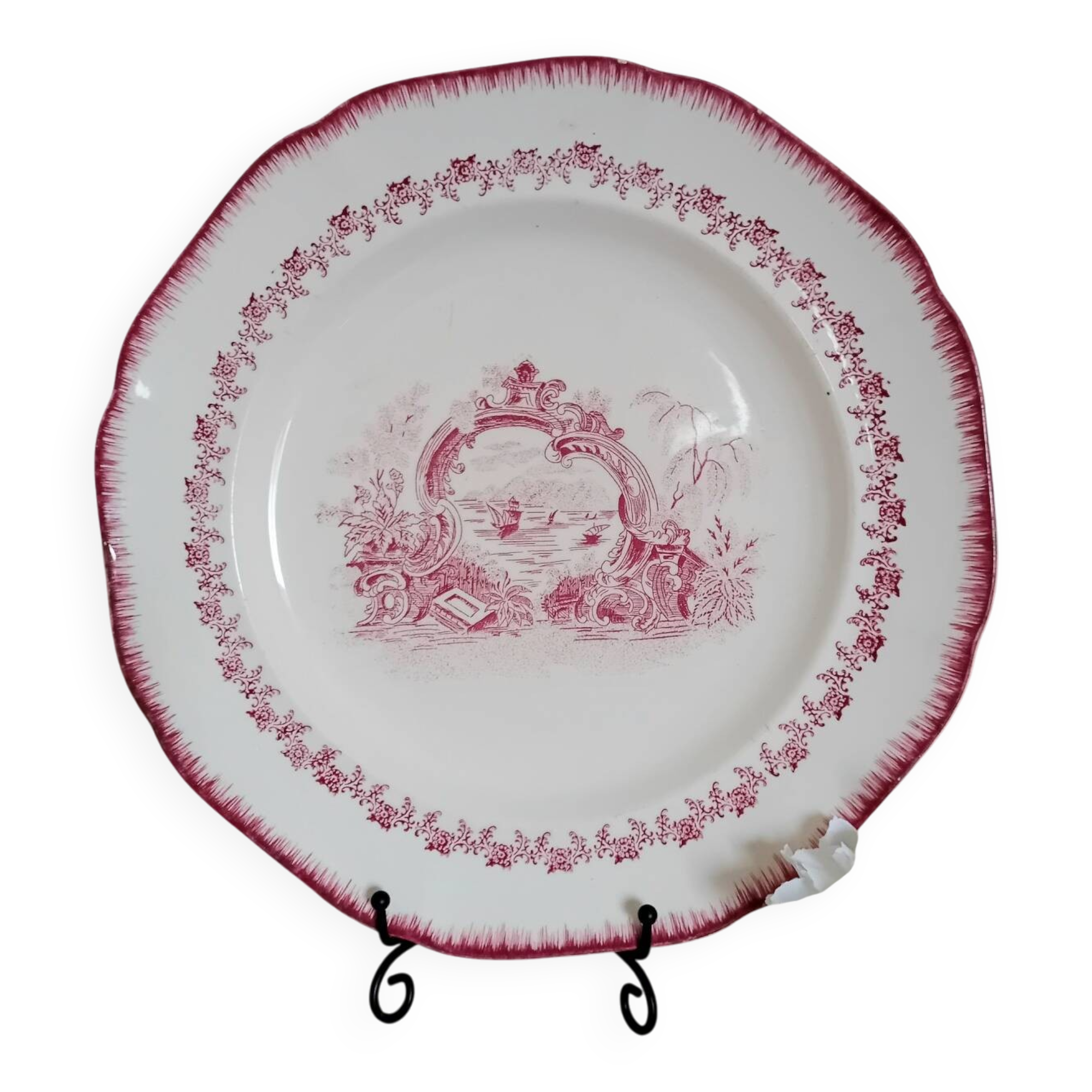 Longwy serving dish