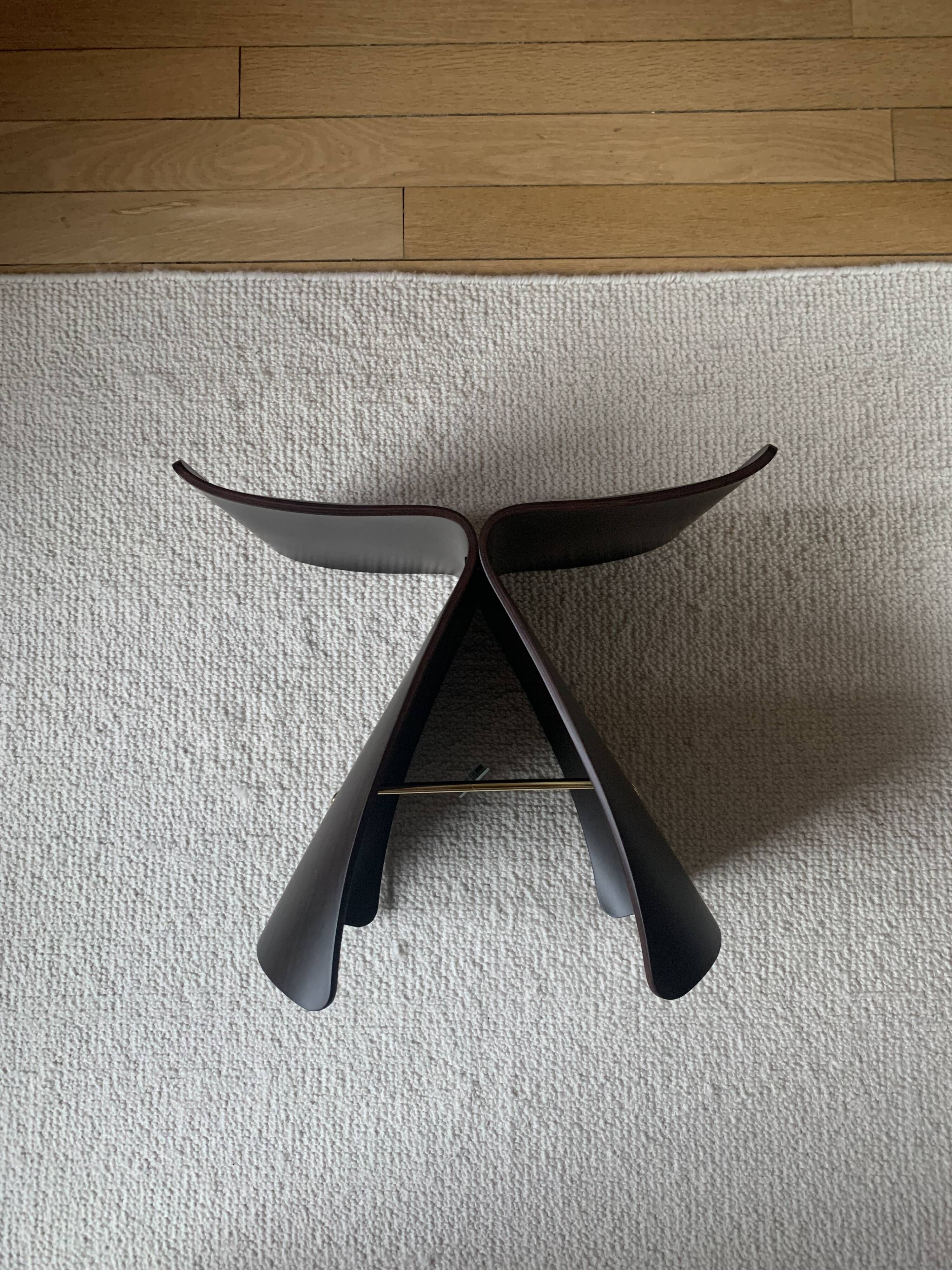 NEW NEVER OPENED Authentic Design "Butterfly" Stool - Sori Yanagi - Made in Japan