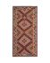 Handmade Vintage Kilim Runner Rug, Geometric Tribal Design 300 × 147 cm