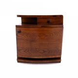 Art Deco bedside table, Poland, 1950s.