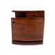 Art Deco bedside table, Poland, 1950s.