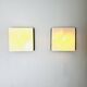 F-3071 Square Abstract Wall Lamps By Raak Amsterdam, The Netherlands 1970S