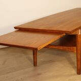 Scandinavian teak coffee table from the 1960s.