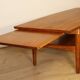 Table basse scandinave en teck années 60
