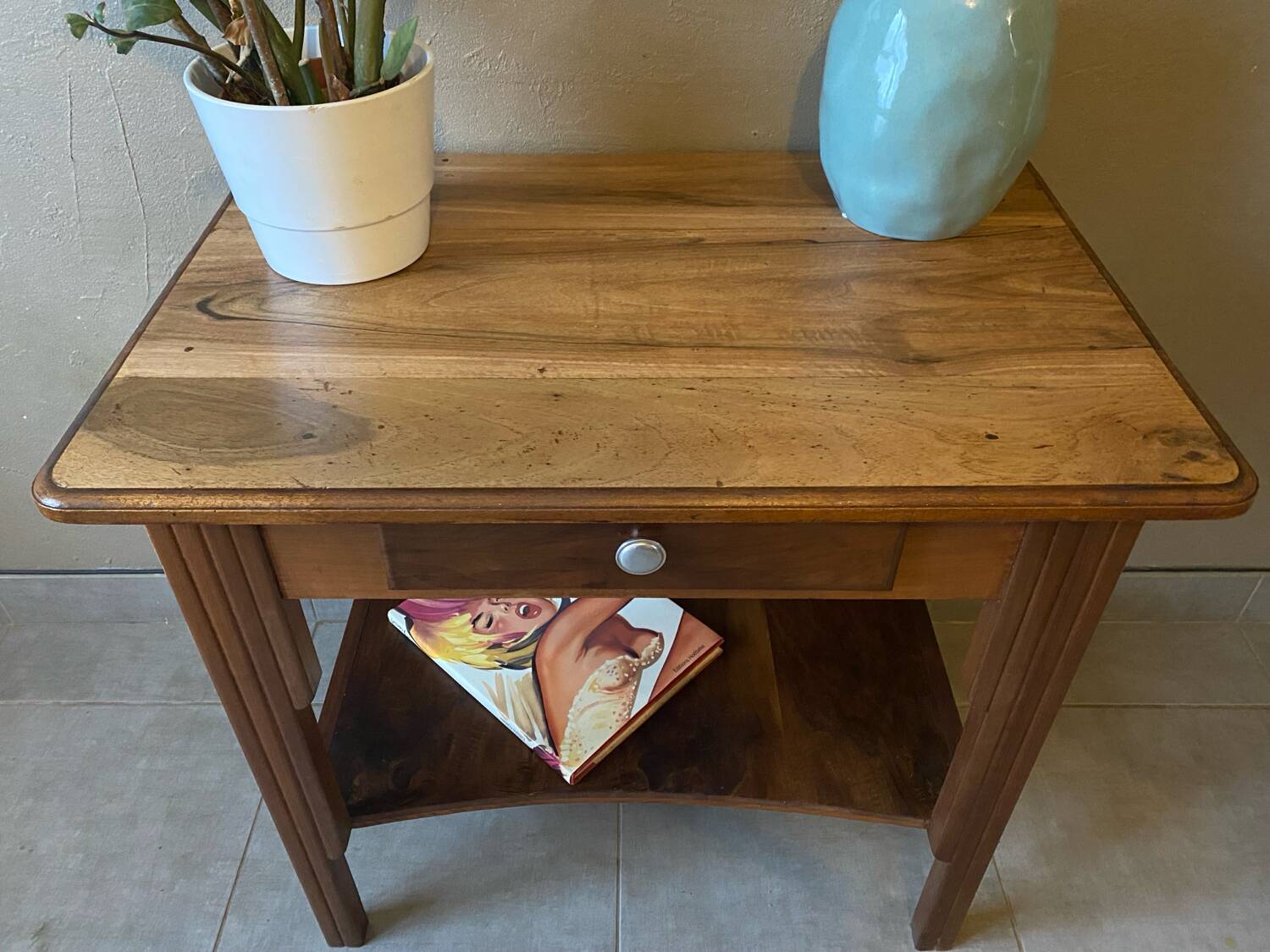Vintage art deco table from the 50s