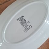 Pair of earthenware serving dishes