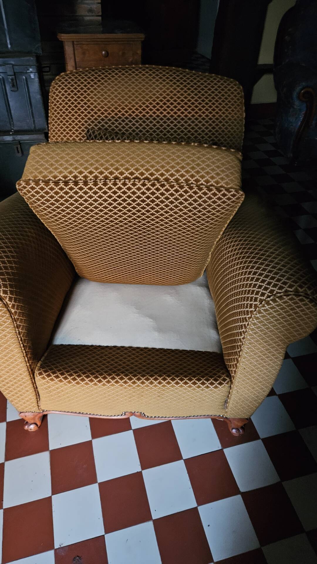 vintage armchairs