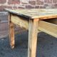 Table de ferme vintage bois naturel 1920
