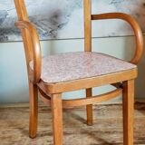 Fauteuil enfant  en bois courbé ancien