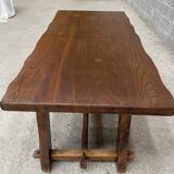 French brutalist table by Aranjou