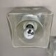 set of 2 CUBIC Ice Glass Ceiling Light, by J. T. Kalmar Lights, Austria