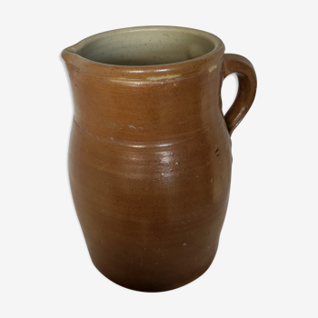 Stoneware pitcher